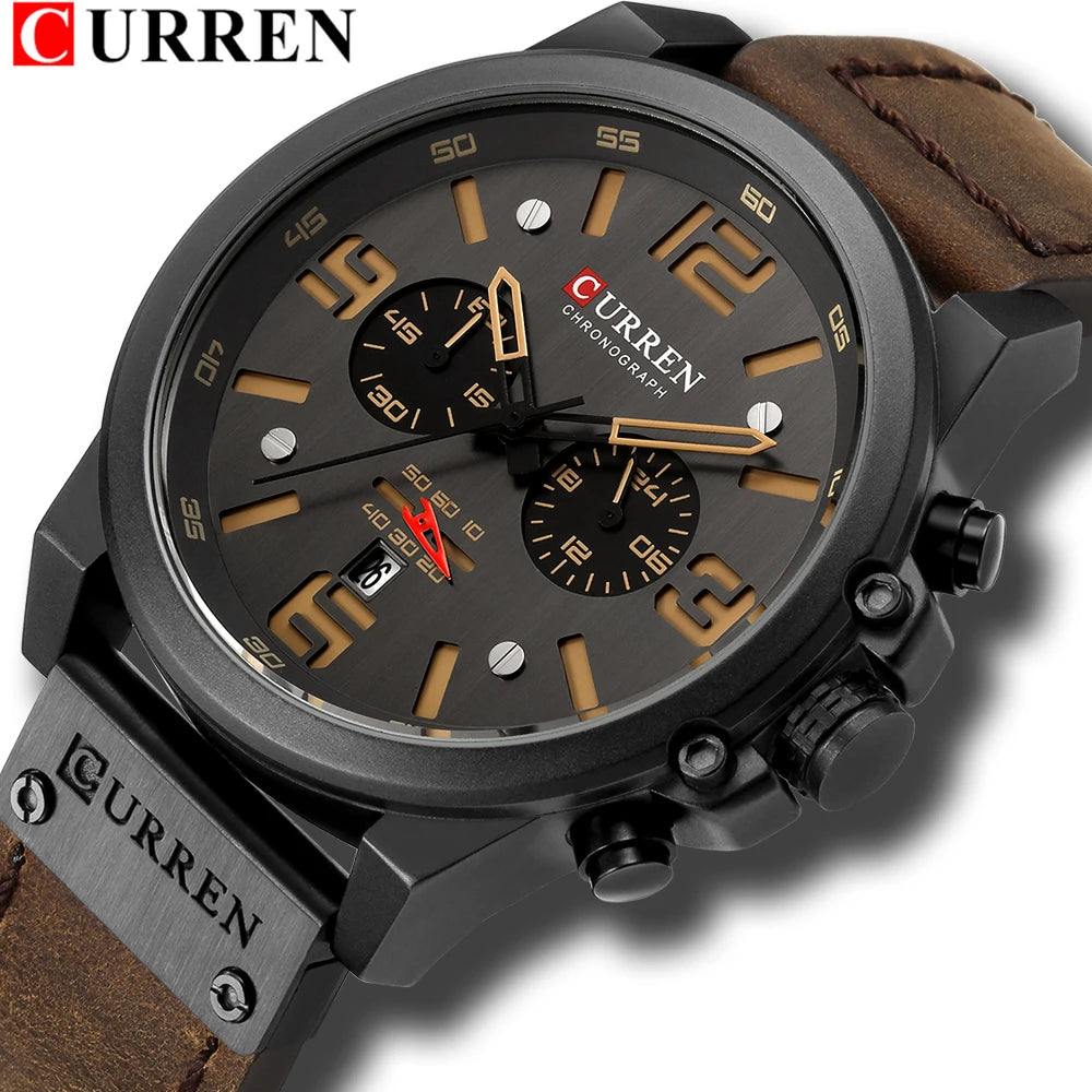 CURREN 8225:  Men’s Luxury  Watch #1004