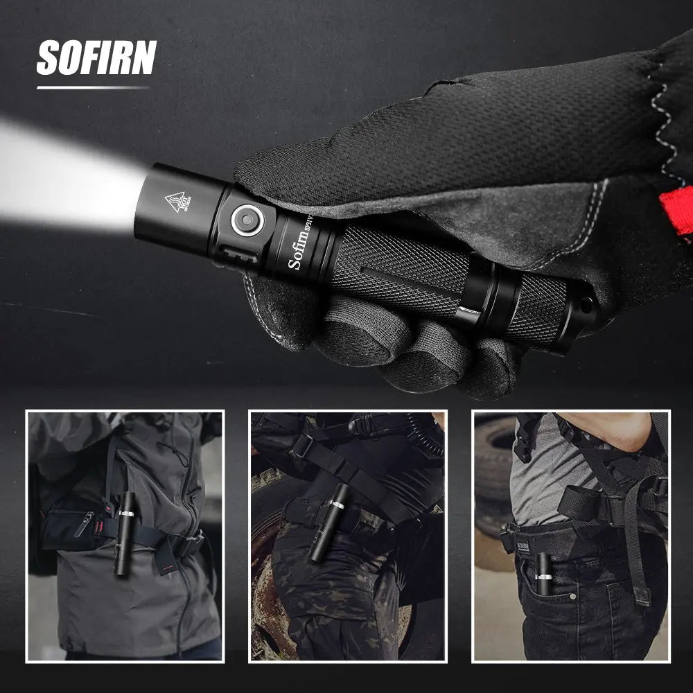 Sofirn Sp31 Pro: Tactical 1200lm LED Flashlight #1003