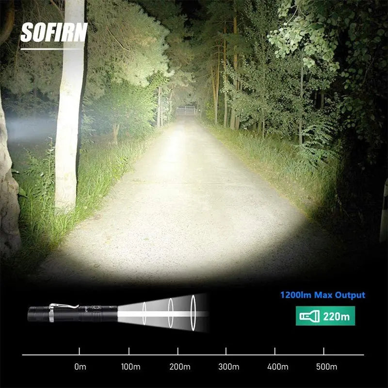 Sofirn Sp31 Pro: Tactical 1200lm LED Flashlight #1003